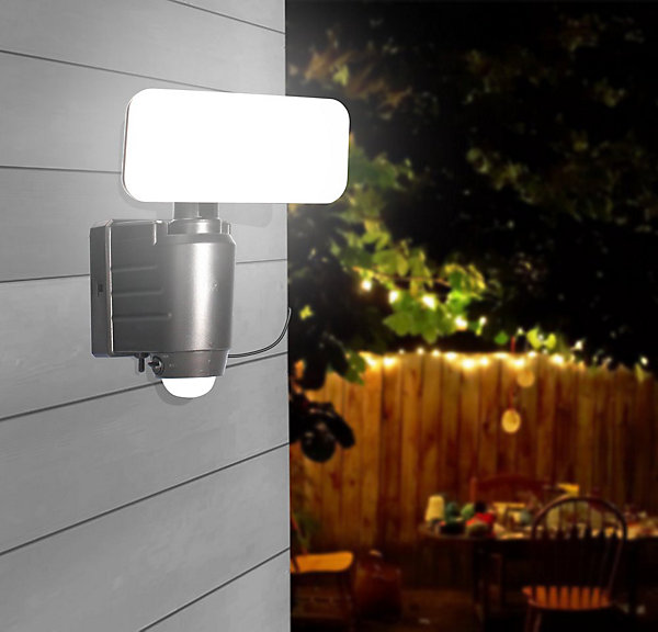 Arlux Lighting Projecteur Solaire POLARIS 8W 500lm - Detecteur de Mouvement
