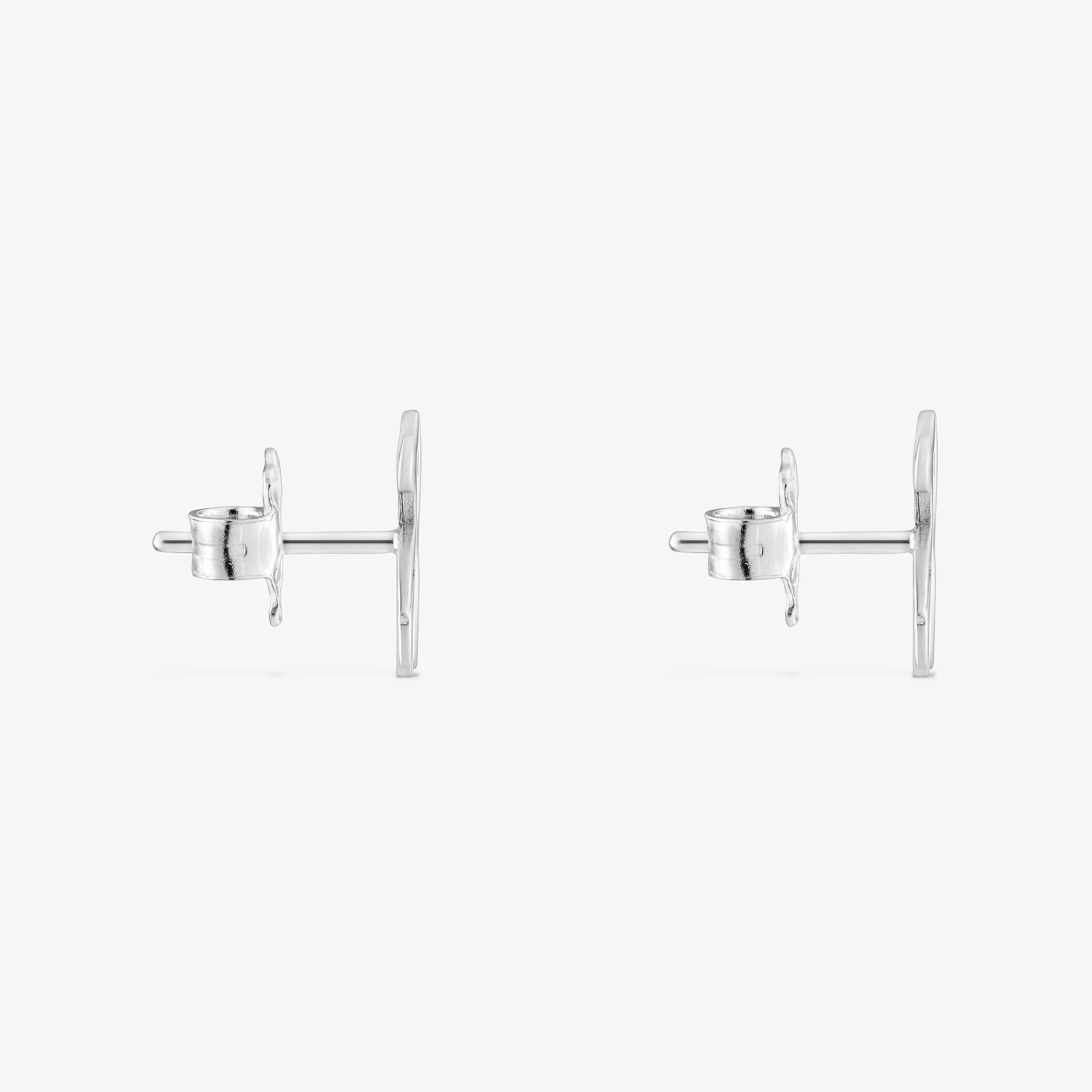 Pendientes de plata 1cm. TOUS Bear
