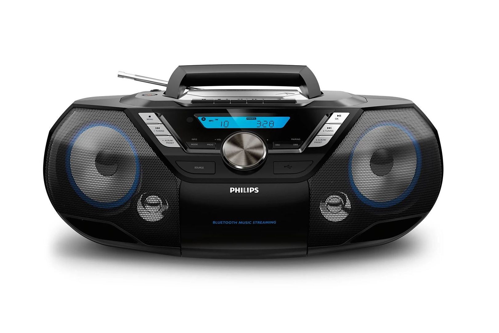 Philips AZB798T-12 Audio Portable CD Player All-in-One Sound System