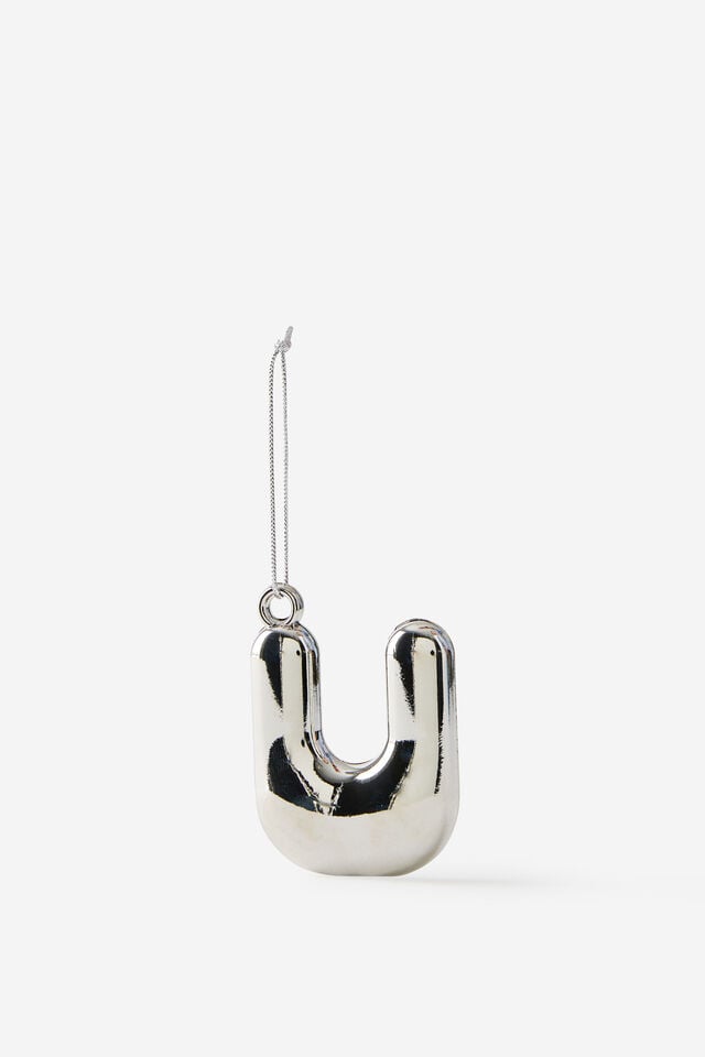 Alphabet Christmas Ornament