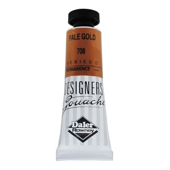 Daler Rowney Pale Gold Designers' Gouache 15ml