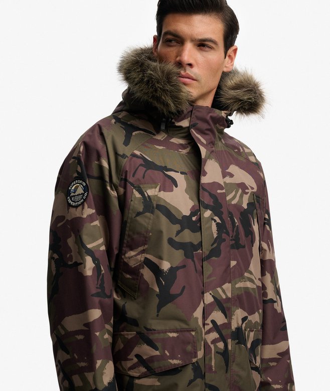 Faux Fur Waterproof Everest Superdry Robe