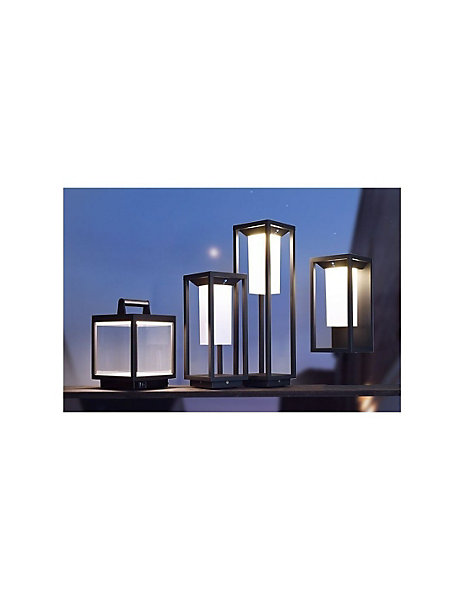 Borne Led extérieure solaire 50 cm - Deko Light - Samas 500