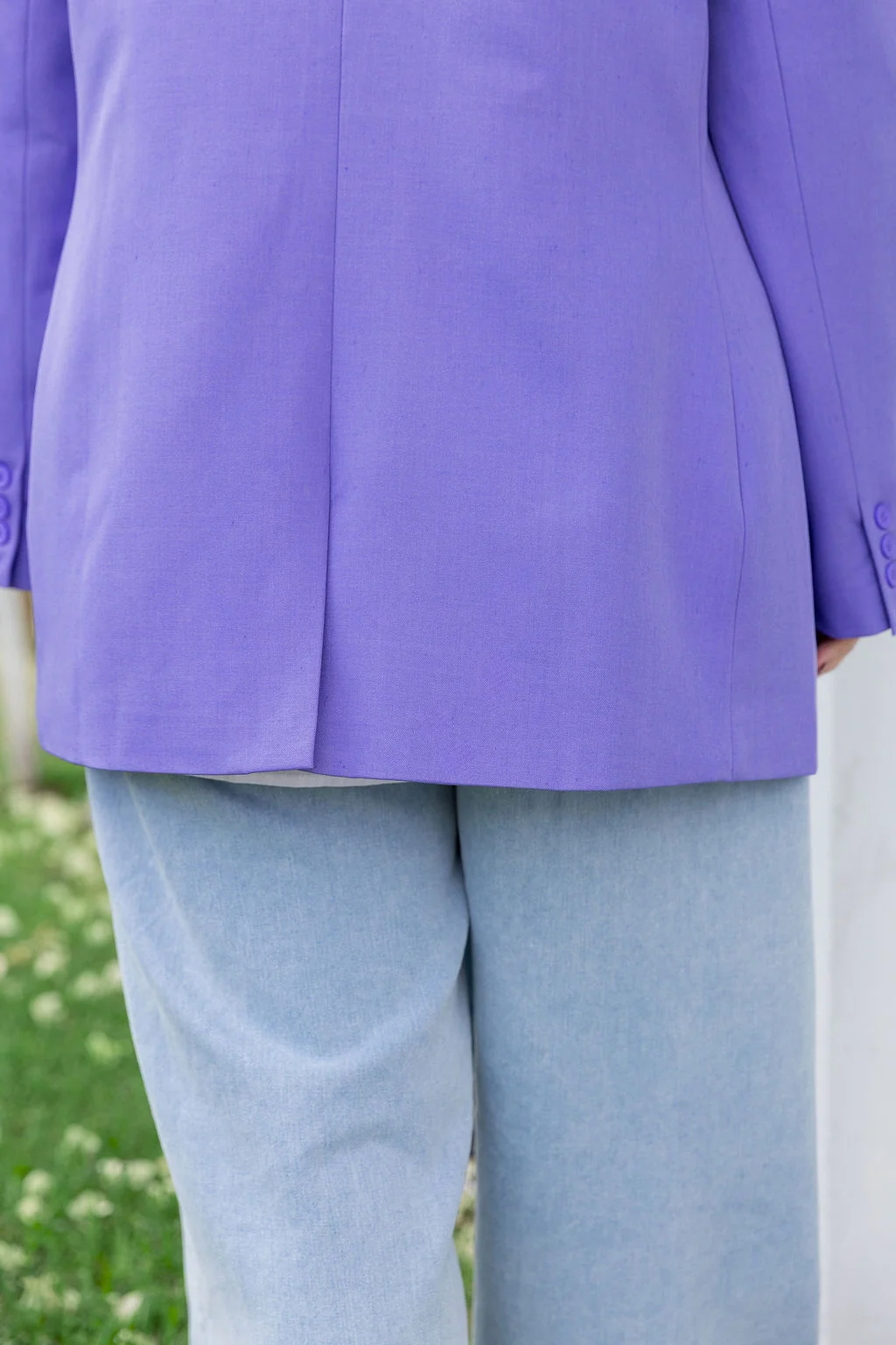 Celine Blazer in Purple