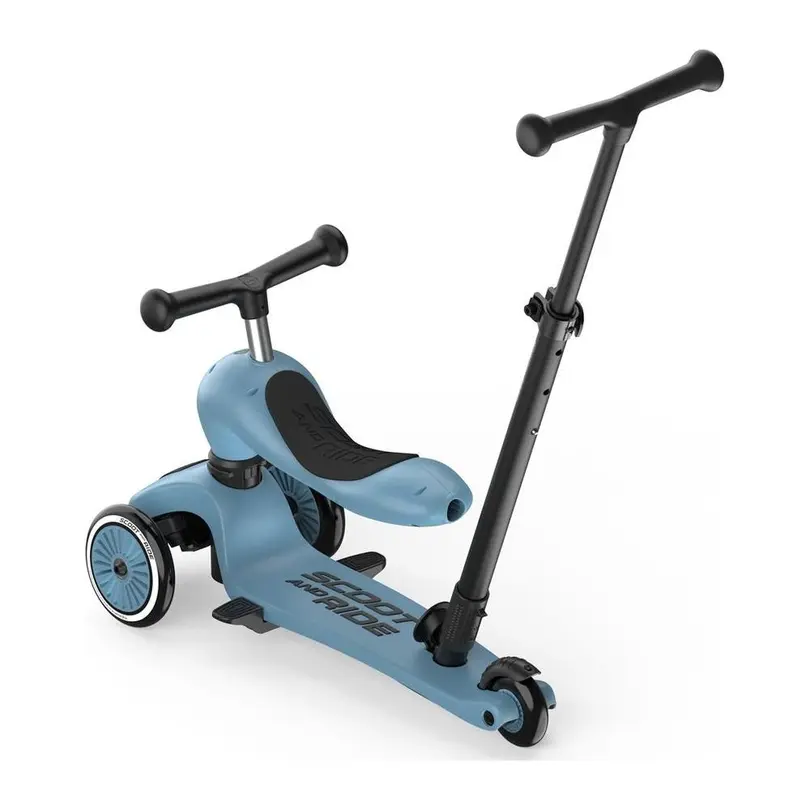 Dreirad Push and Go Steel