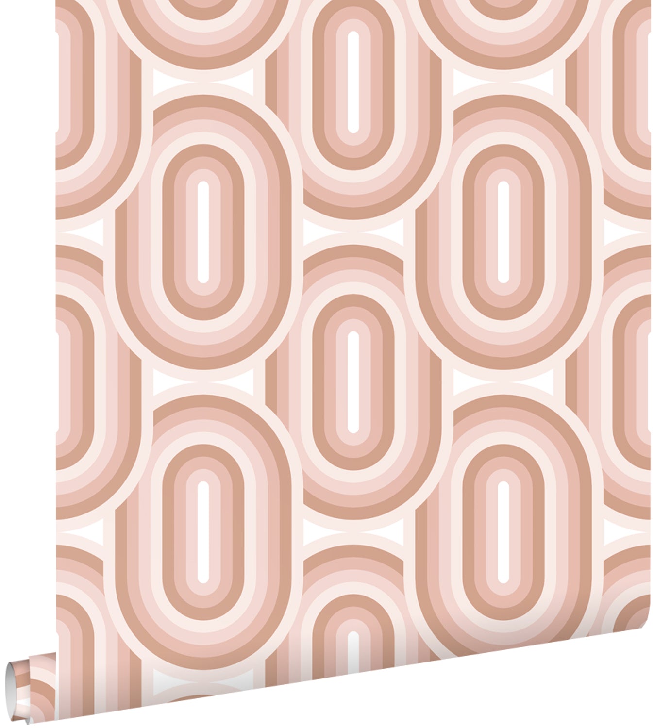 ESTAhome behang retro ornamenten zacht roze - 53 cm x 10.05 m - 130982