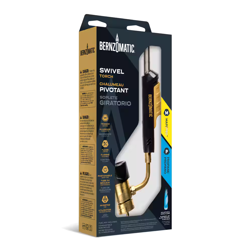 Bernzomatic TS99 Adjustable-TemPerature ProPane Swivel Torch
