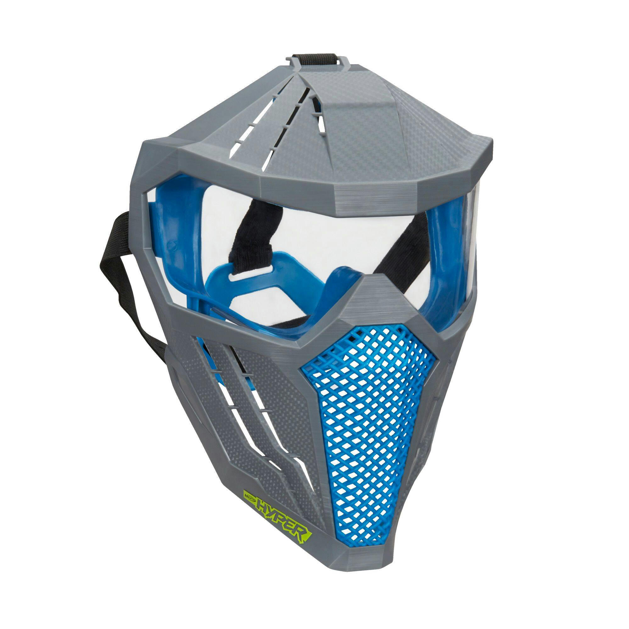 NERF Hyper Face Mask - Breathable Design, Adjustable Head Strap, Assorted, Age 4+