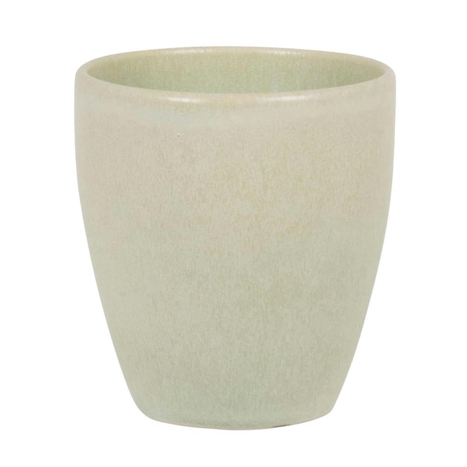 - Tasse en grès vert