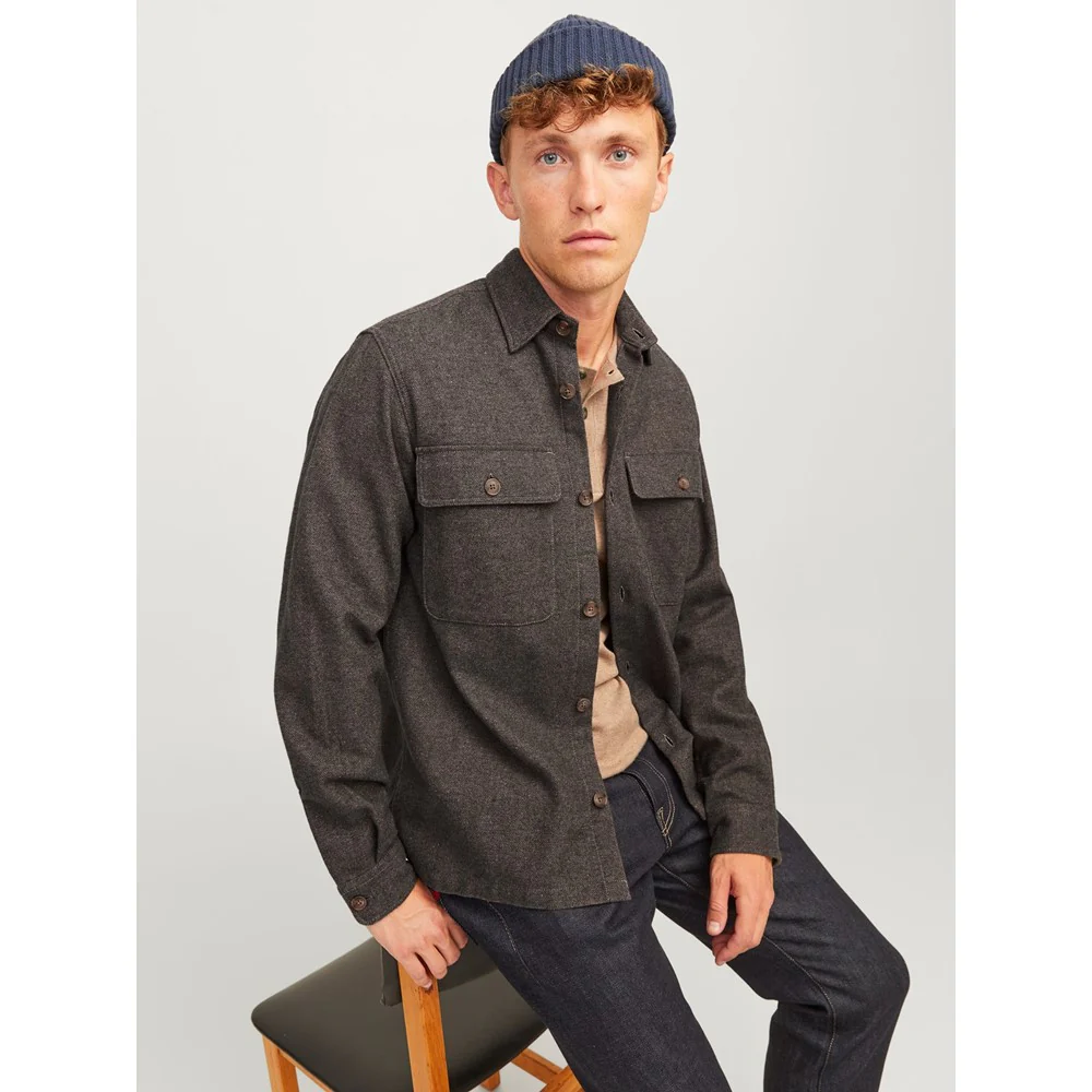 Jack & Jones Raymond Melange Long Sleeve Shirt