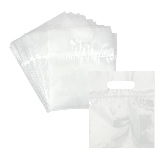 Zipper Bags with Handles 25 Pack