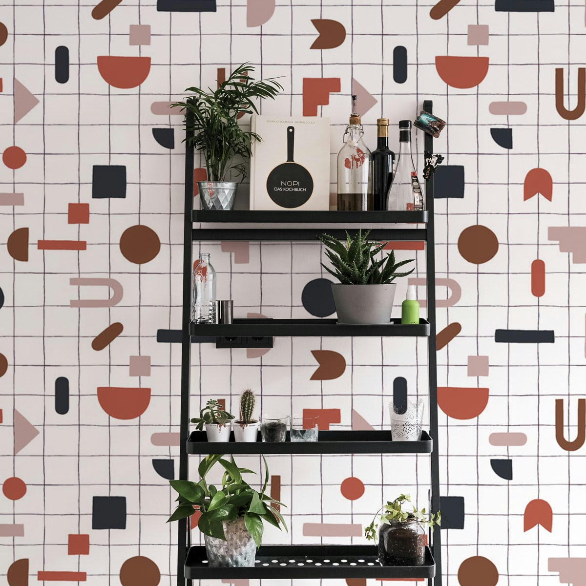 - Papier peint panoramique tiles 150 x 250 cm