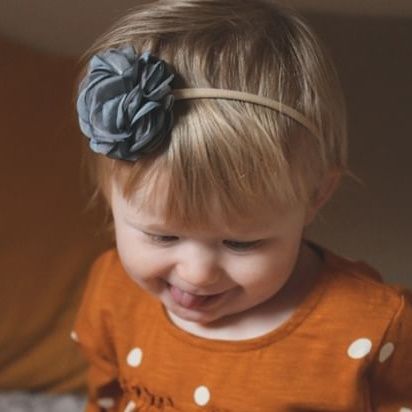 Ziggle Baby Roses Hairbow Set