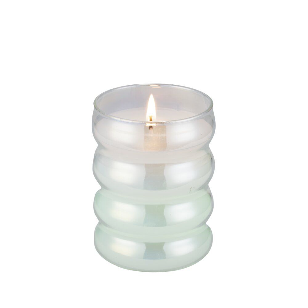 Bougie cire et LED couleurs changeantes 30H