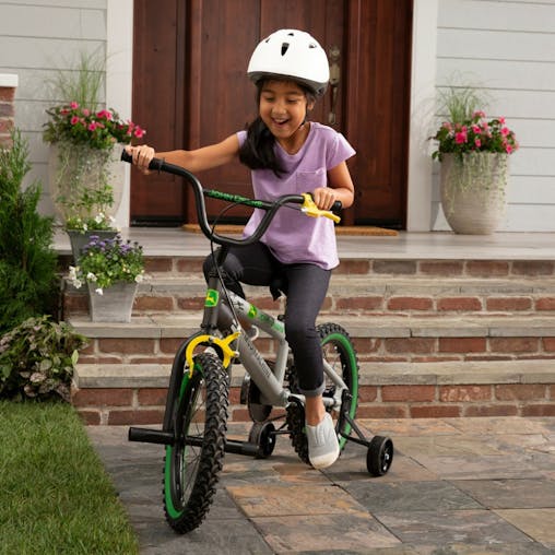 John Deere Mud Machine 16'' / 40cm BMX Bicycle w/ Training Wheels 4y