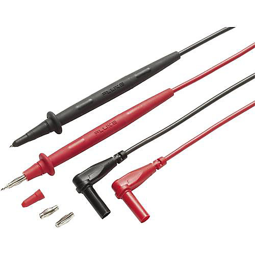 Fluke TL76 Set de cordons de mesure de sécurité 1,5 m, 10 A, 1000 V - noir et rouge