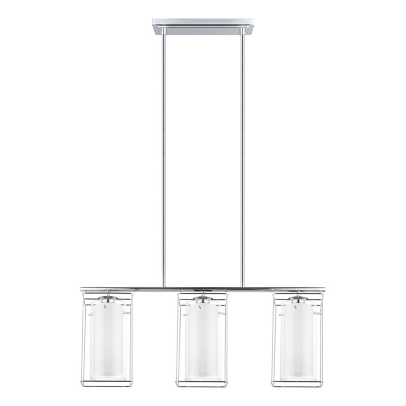 Suspension Loncino 1 chrome E27 3 x 60 W EGLO