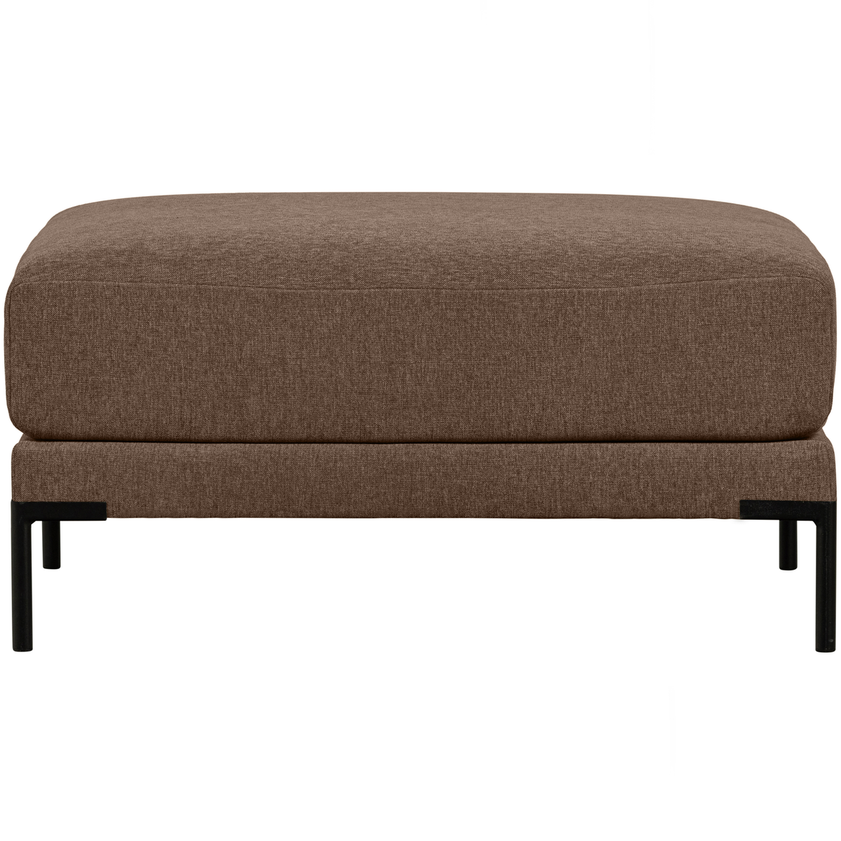 vtwonen poef Couple - Polyester - Chocolade Bruin - 44x50x100
