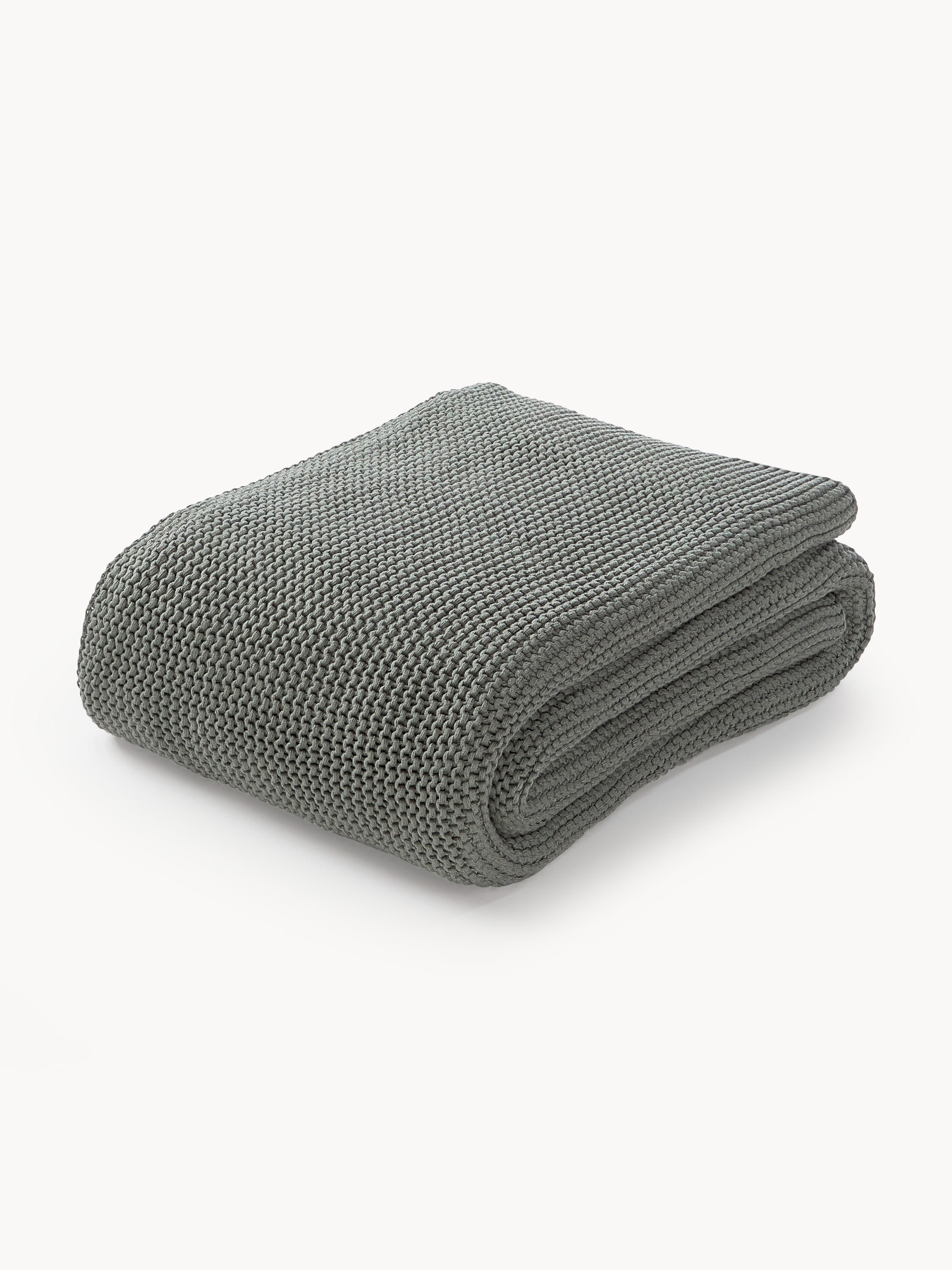 Strickdecke Adalyn aus Bio-Baumwolle