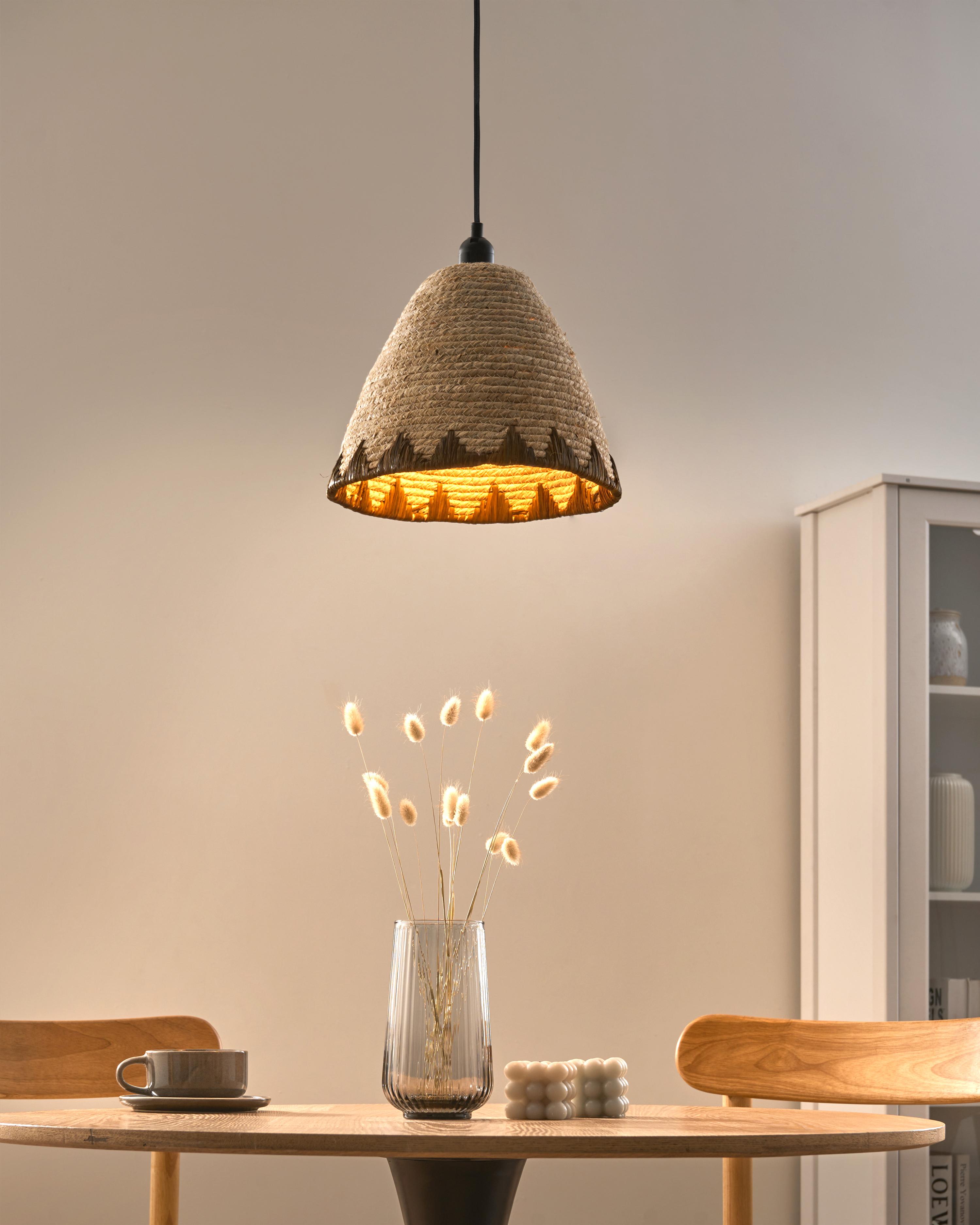 Pendant Lamp INKSI Wicker Natural