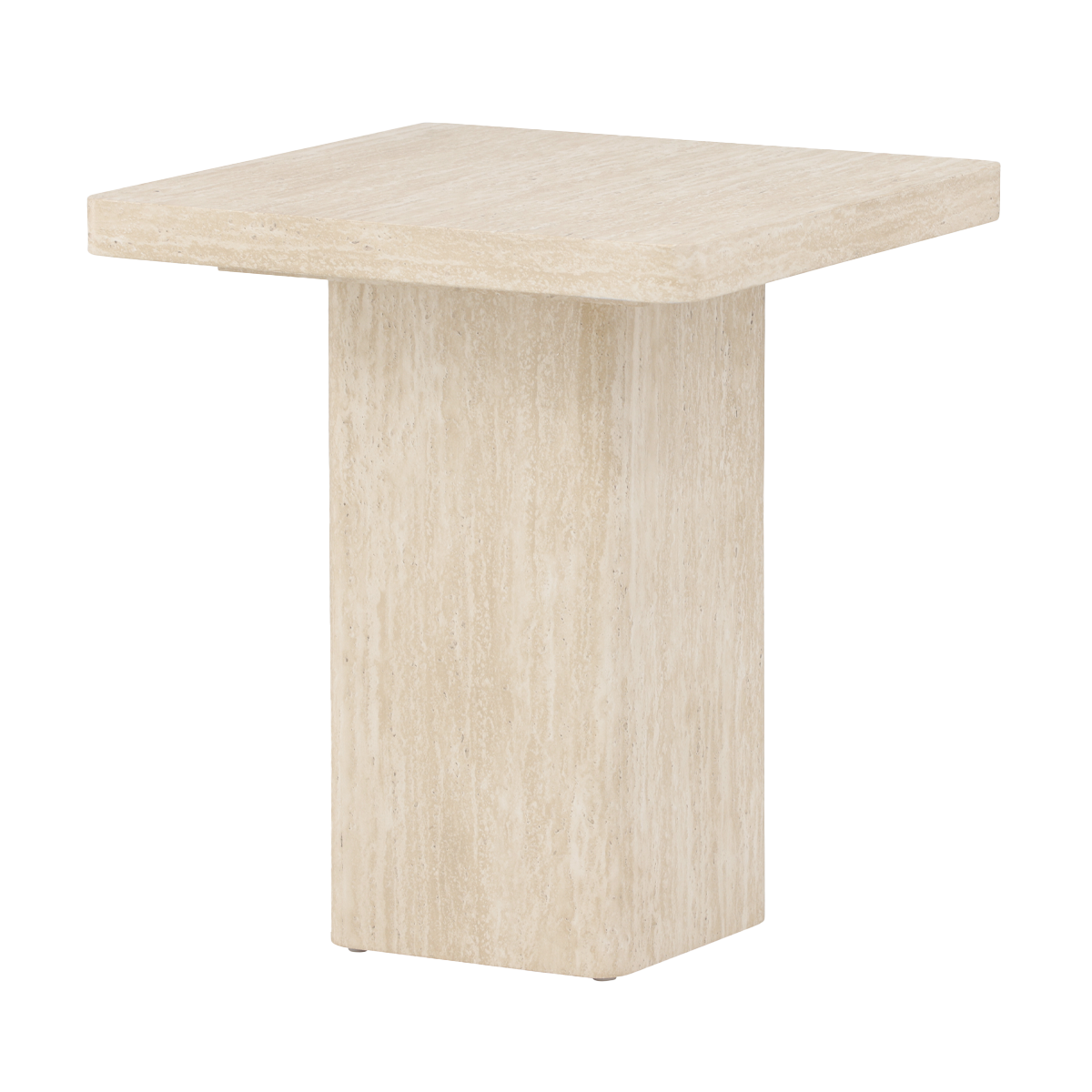 Nest living Hannes Ronde Houten Salontafel Beige - Ø 80 cm