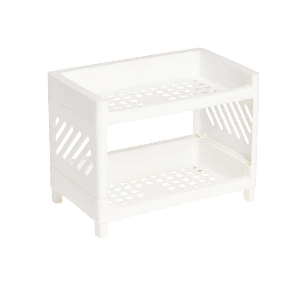 Rangement à épices Sun Day polypropylène blanc L24x18xH14,5cm
