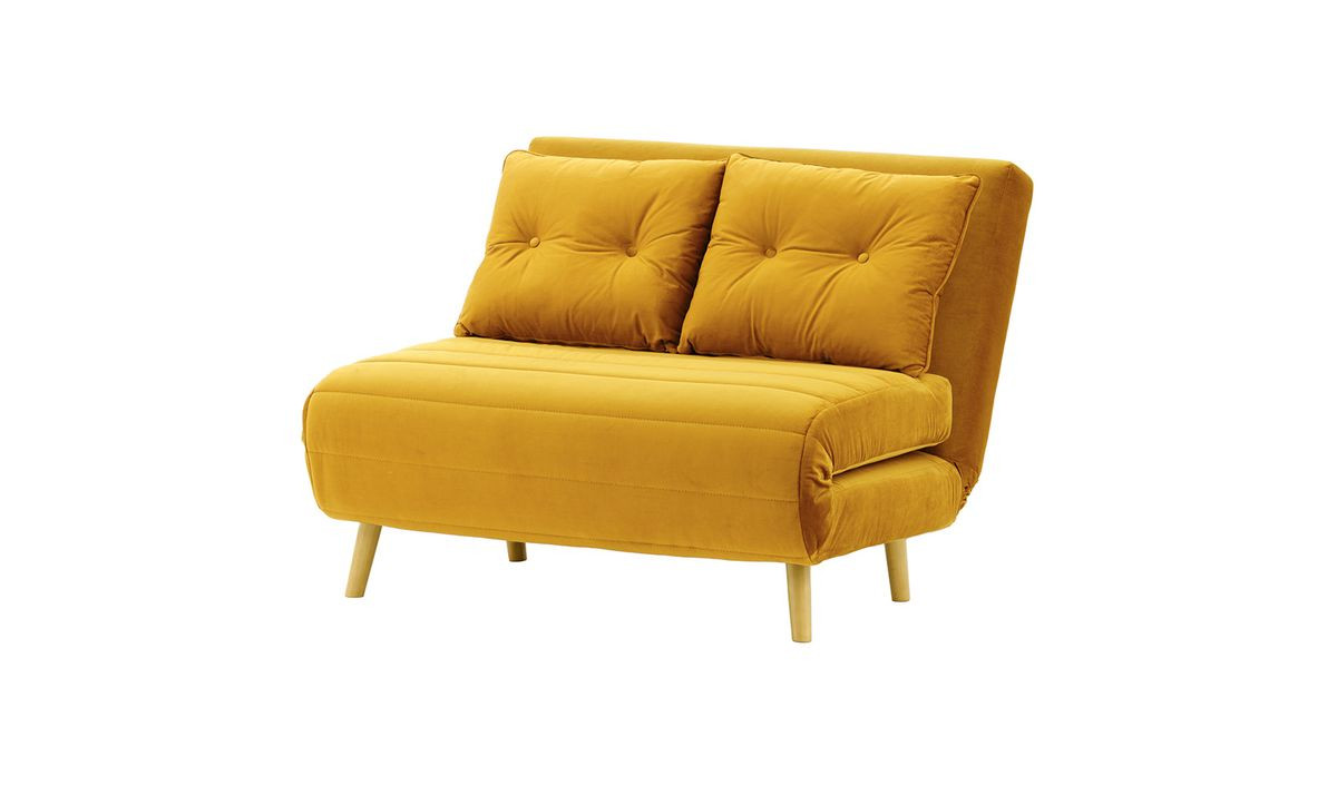 Sofa rozkładana Flic 103 cm-Velluto 8-like oak