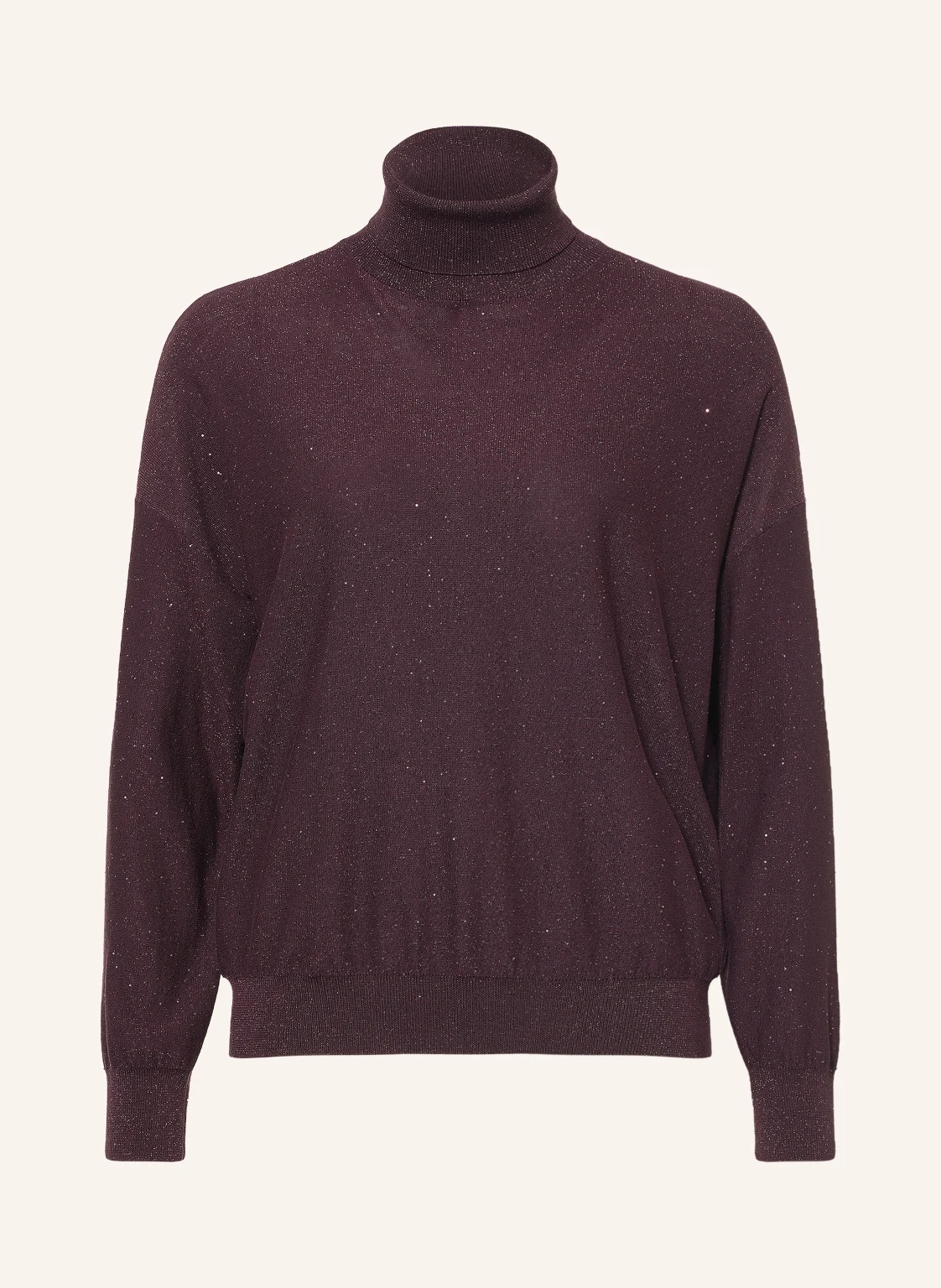 MARELLA Rollkragenpullover MLLGESTO mit Pailletten und Glitzergarn