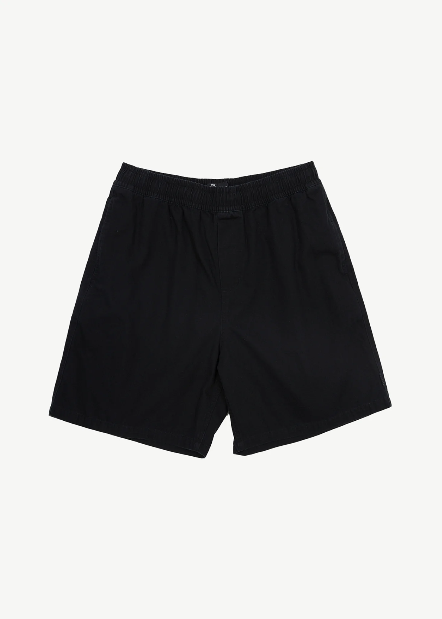 AFENDS Mens Ninety Eights - Oversized Short 20 - Black