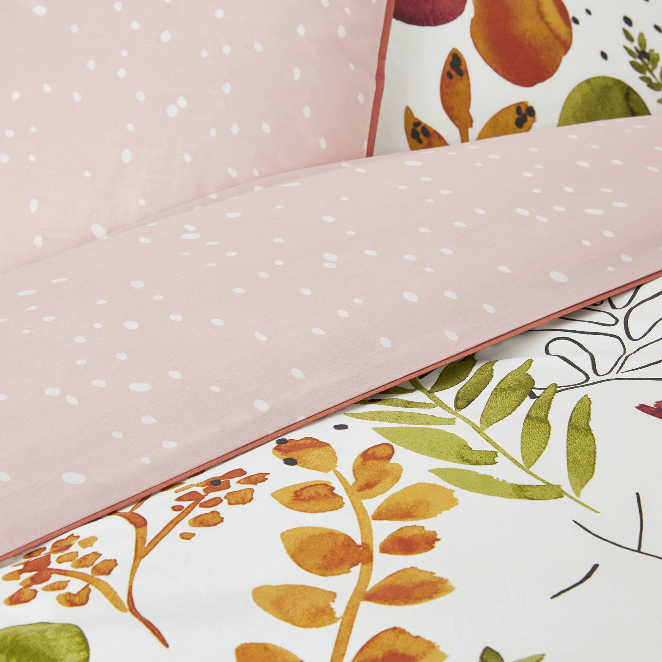 Housse de couette percale pur coton, Palm Spring