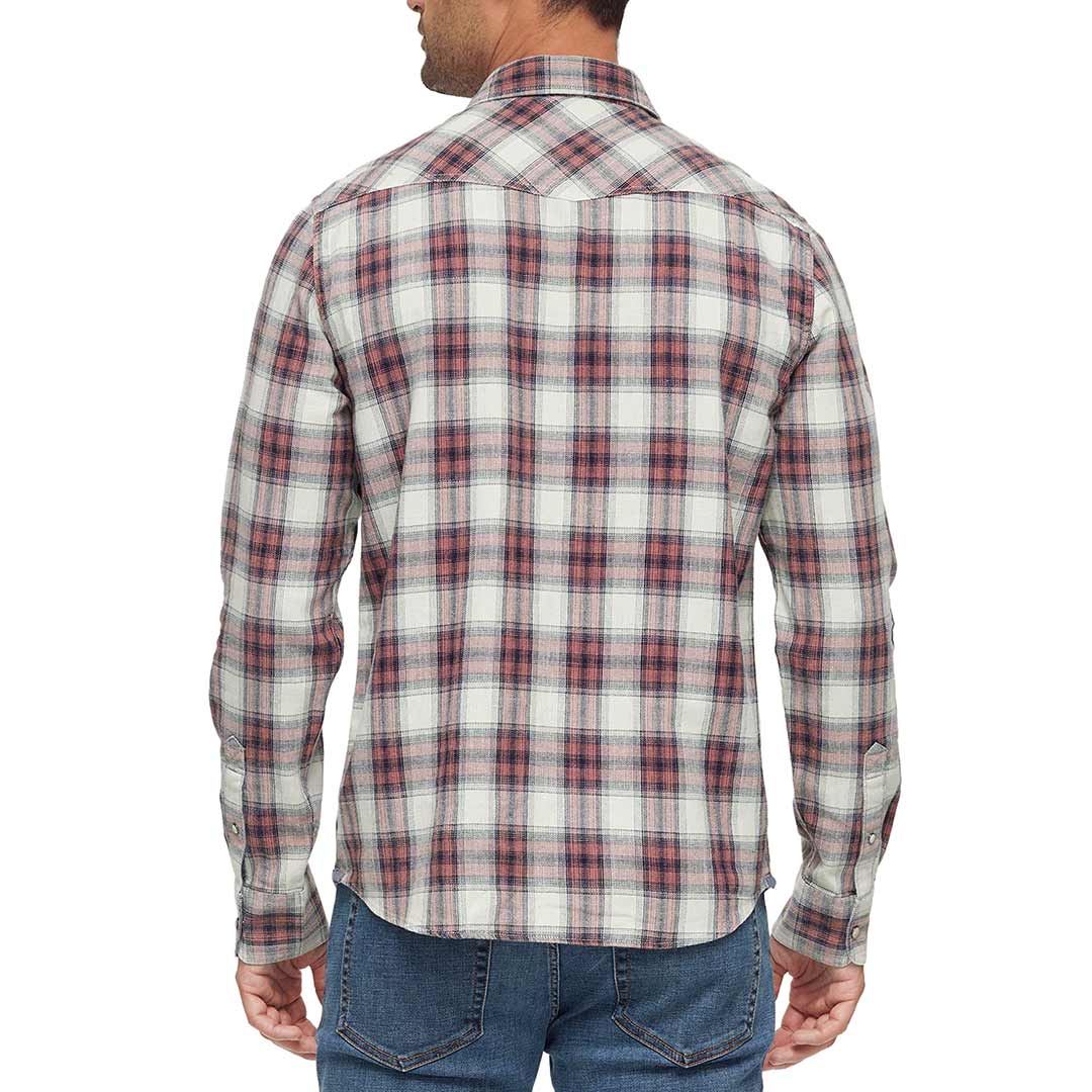 Мужская рубашка Landrum Vintage Washed Snap с флагом и гимном.