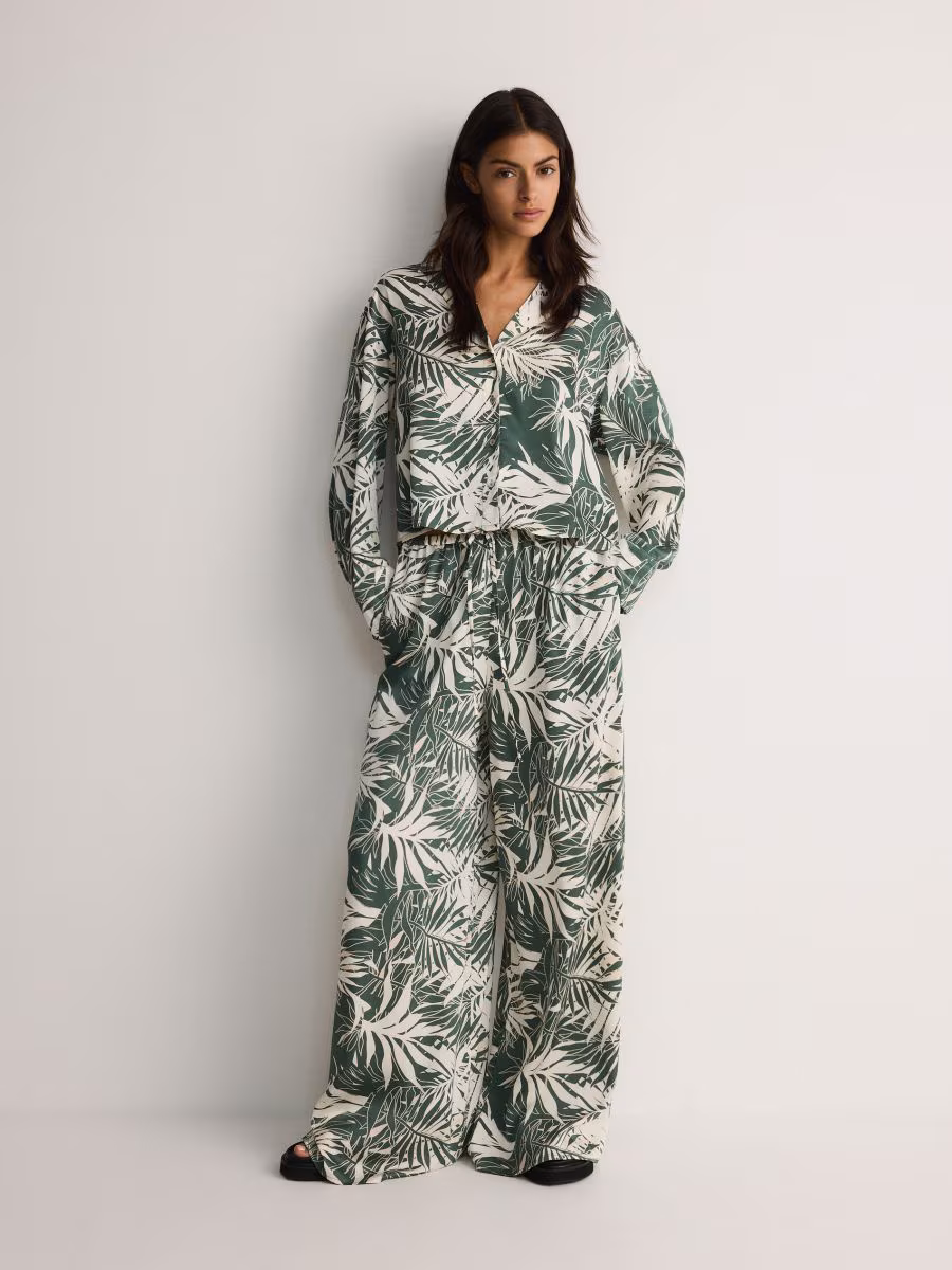 Patterned Trousers