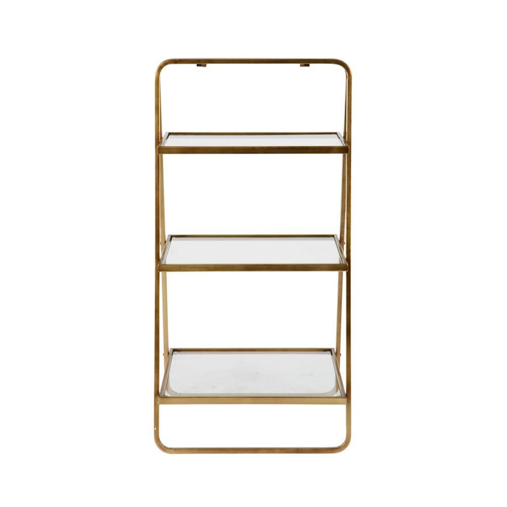 GODDESS - Étagère vintage effet laiton