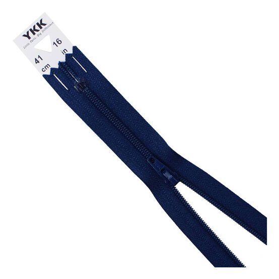 YKK Navy Blue Dress and Skirt Zip 41cm
