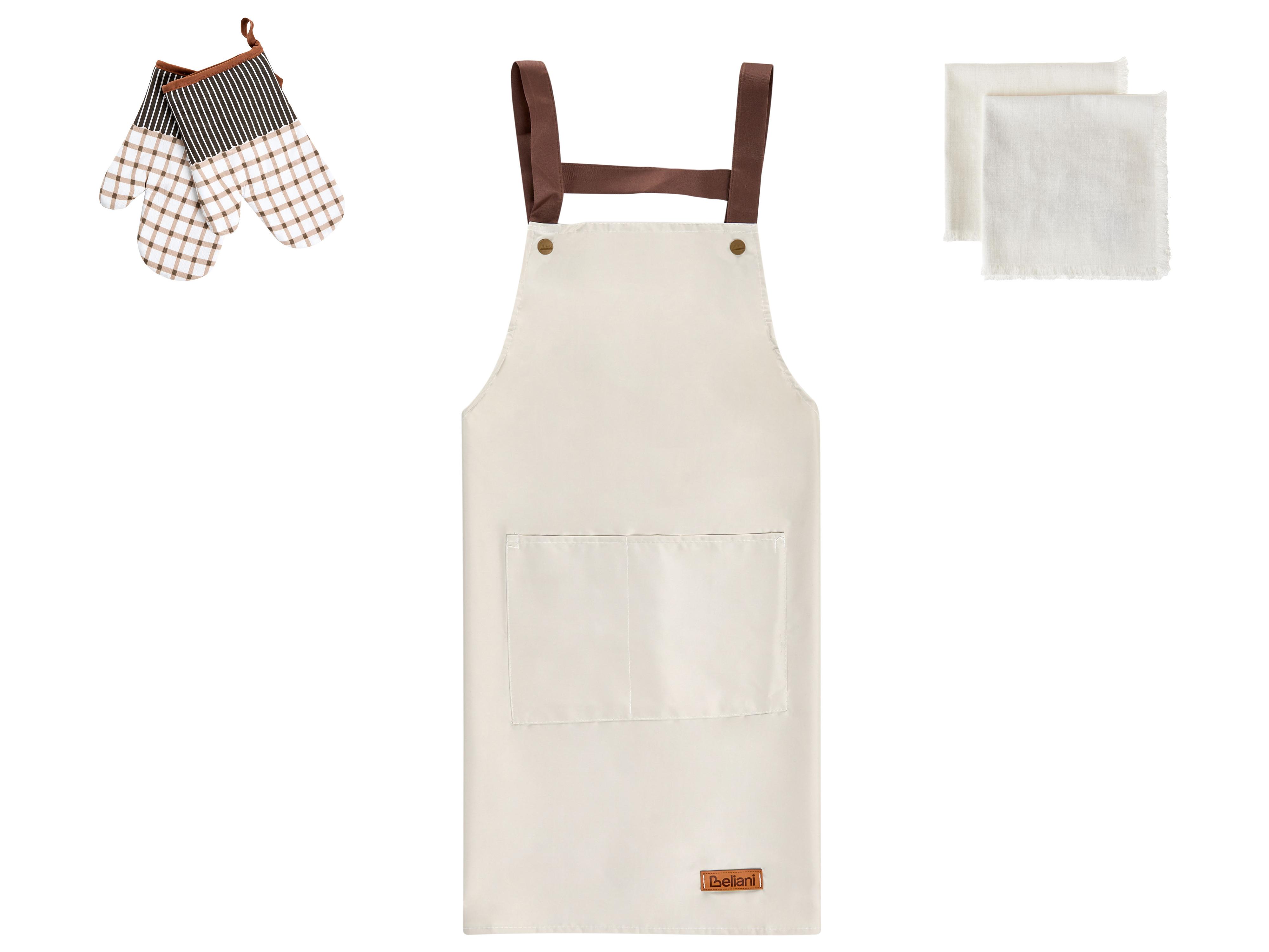 Kitchen Textiles Set LACTUCA Beige