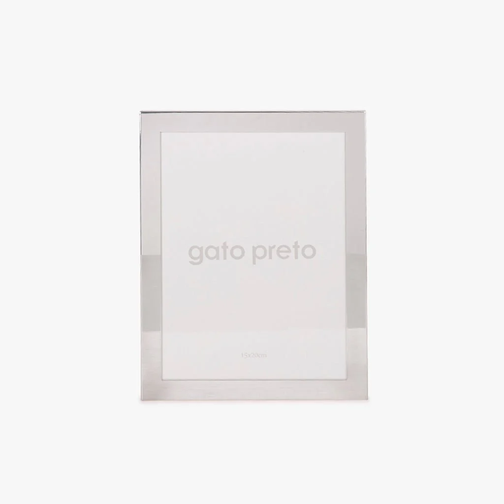 Moldura Tons Prateado 13x18 SHINY & BRUSHED