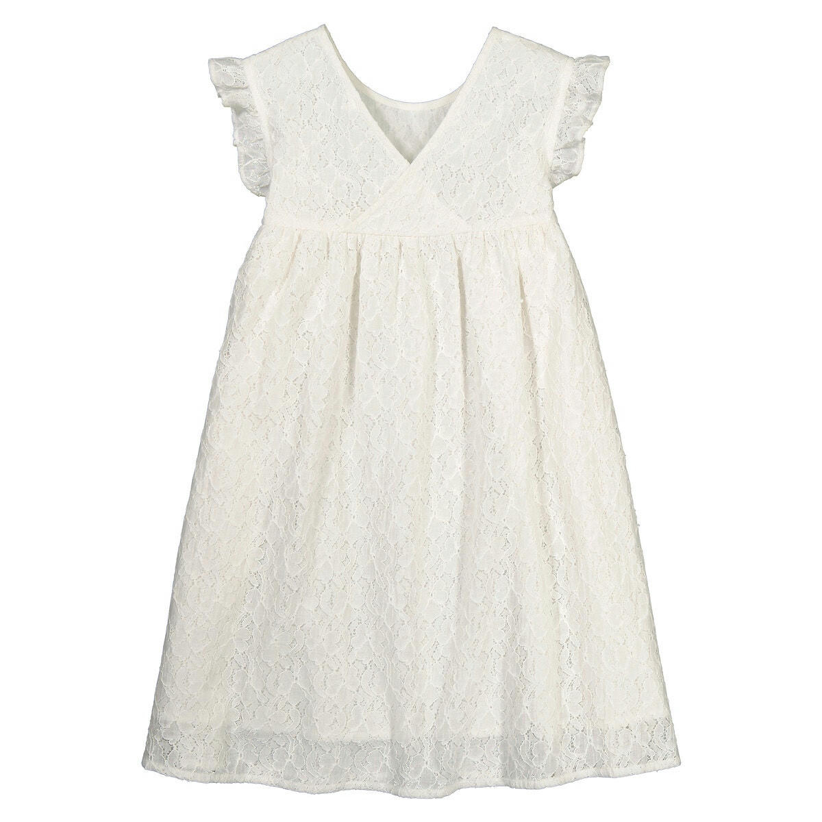 Robe de cérémonie en guipure