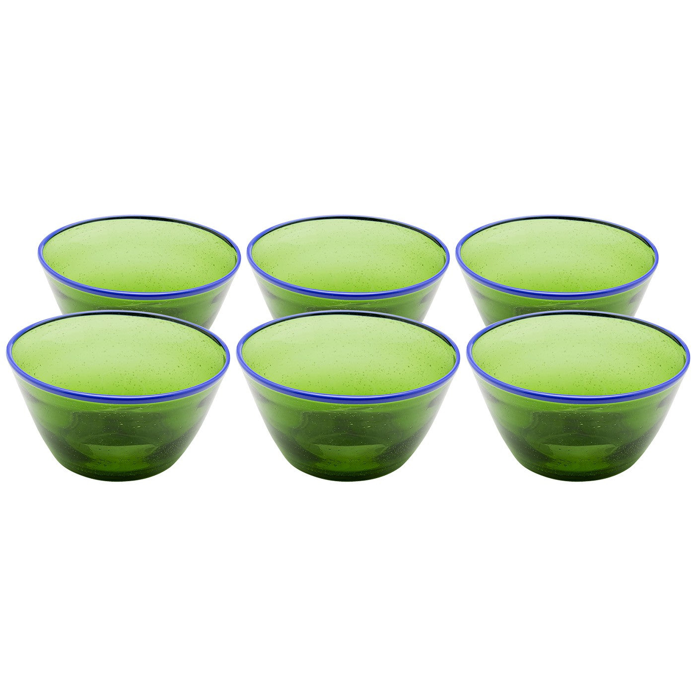 Kare Design Kommen Bubbles groen (6/set)