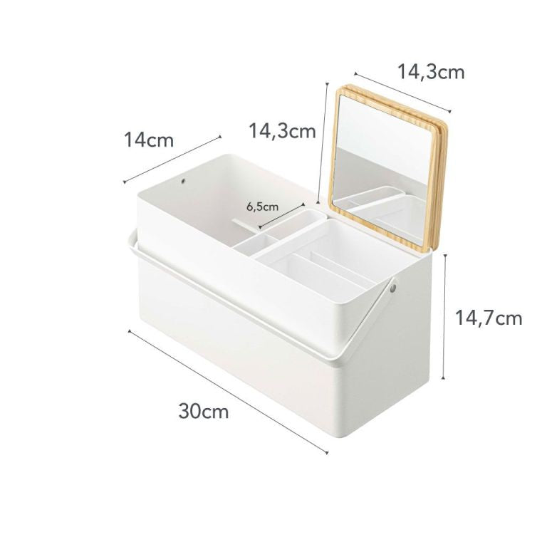 Yamazaki Make-up Organizer - Tower - Wit