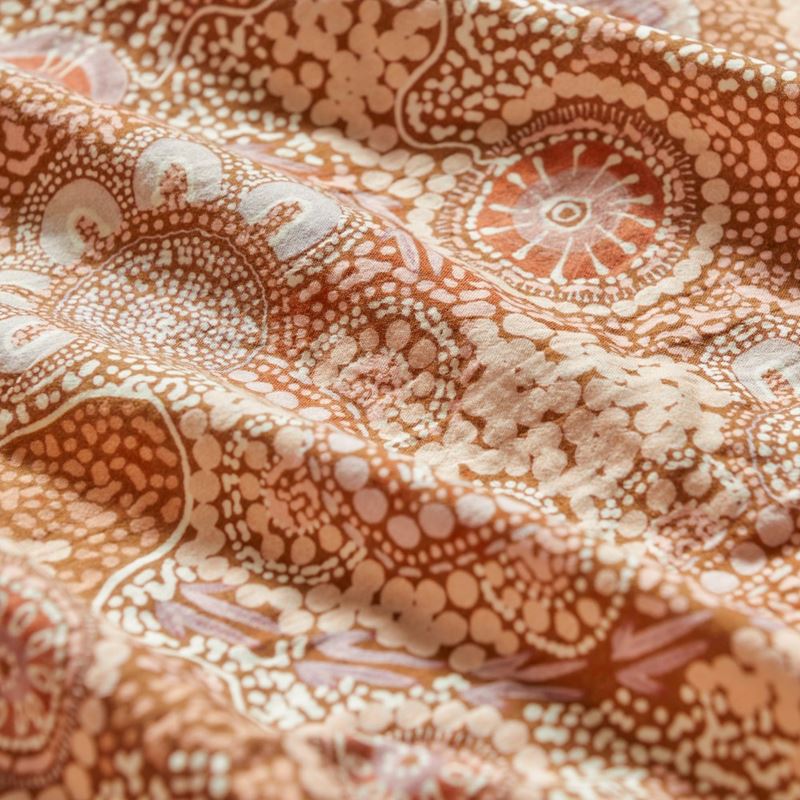 Cungelella Bilabila Pink Clay Swaddle