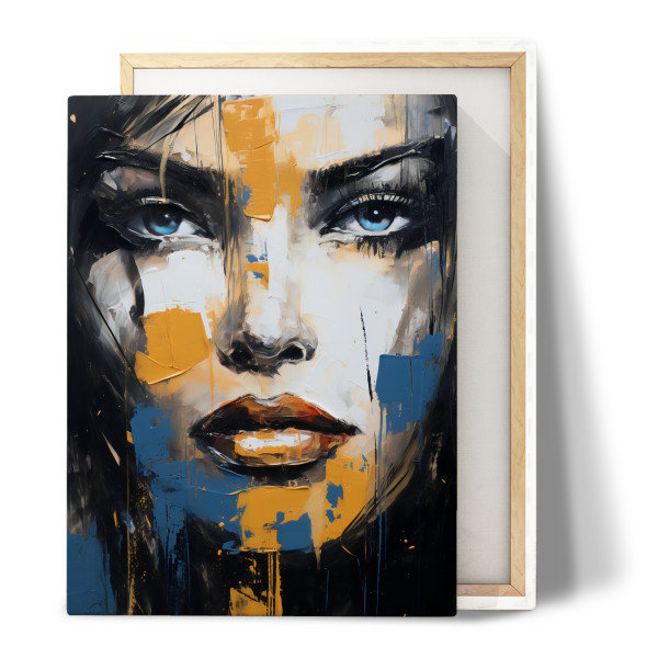 Obraz Do Sypialni ABTRAKCYJNY Portret Usta 20x30cm