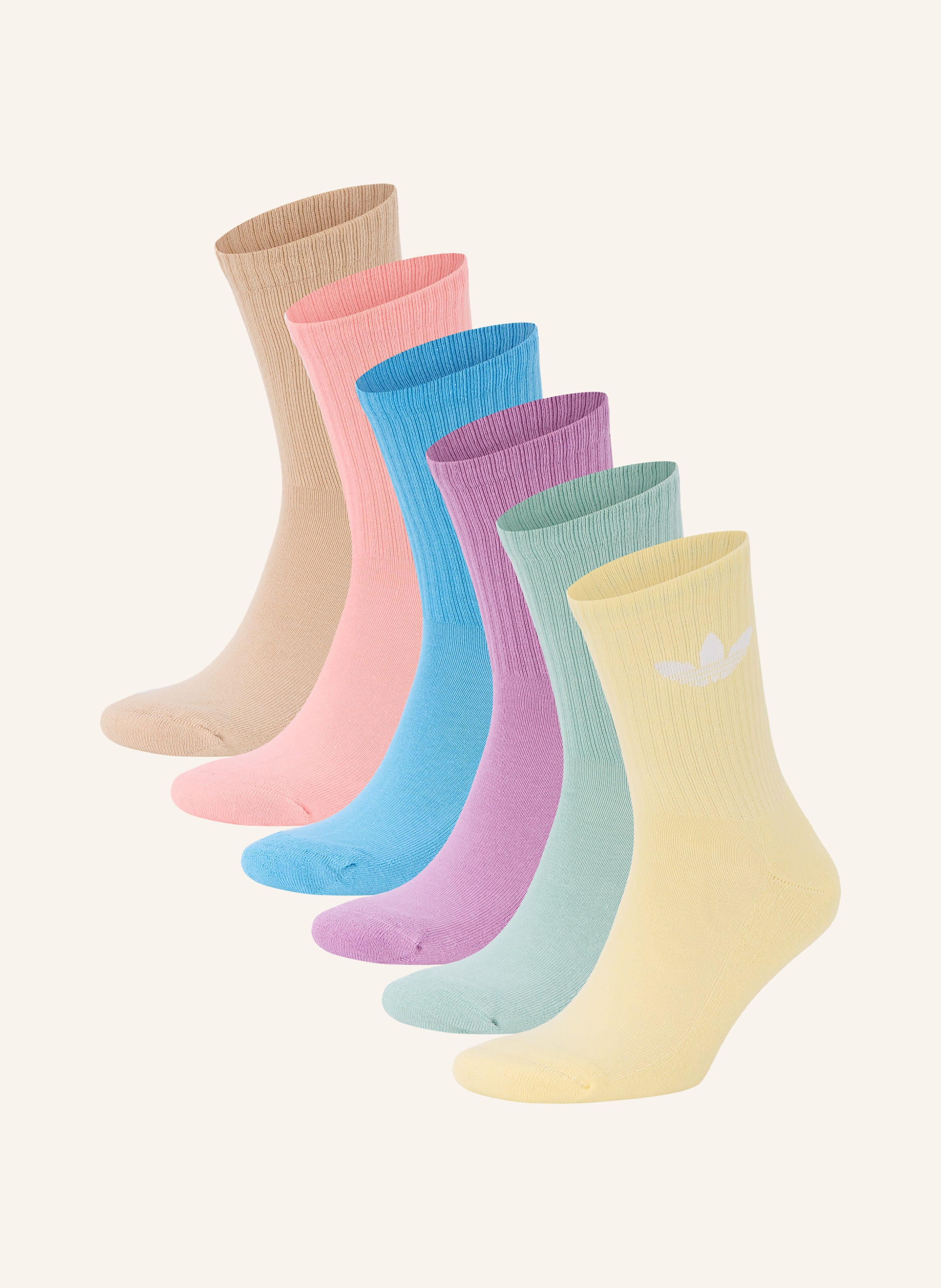 adidas Originals 6er-Pack Socken TREFOIL CUSHION CREW