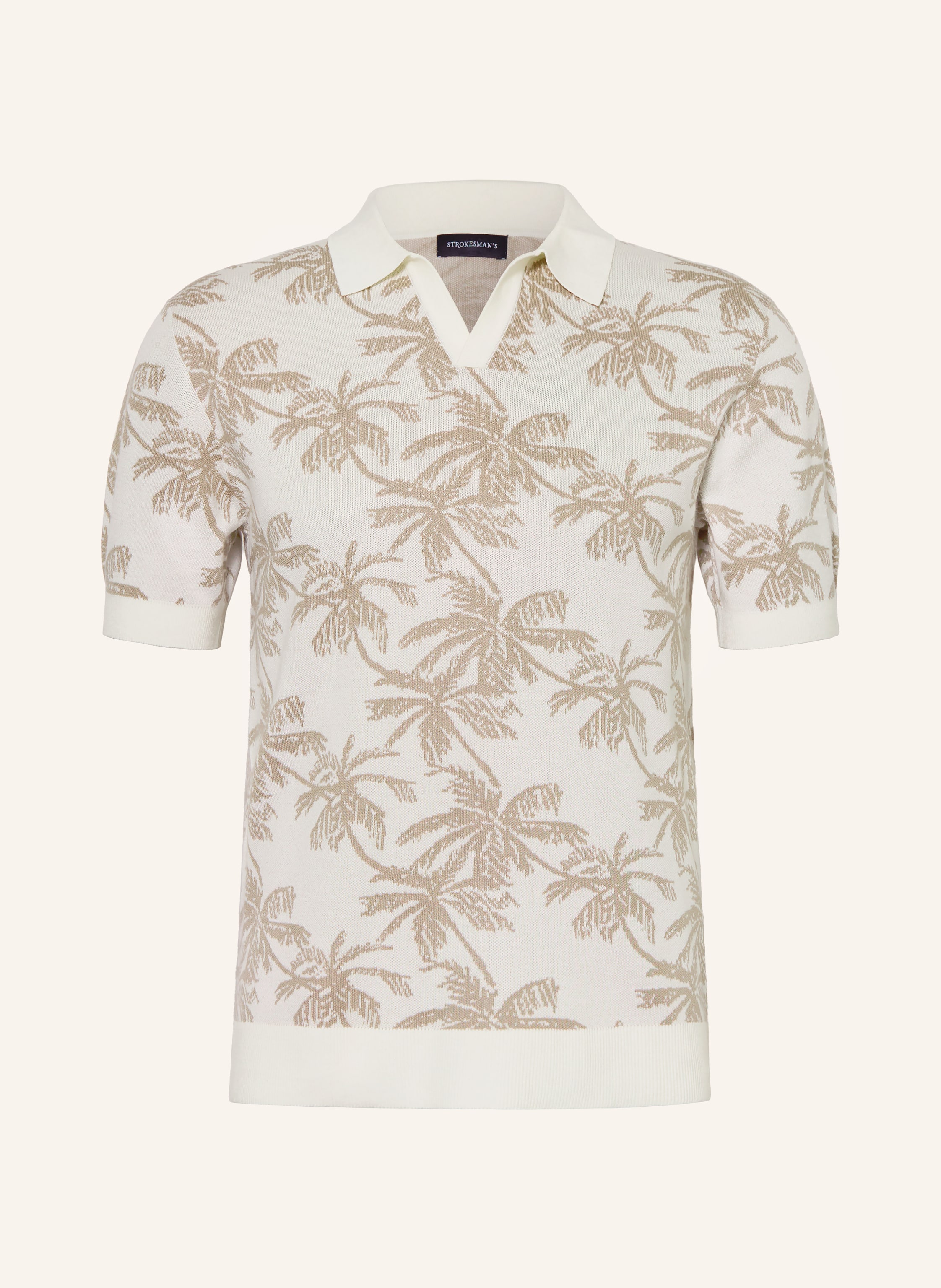 STROKESMAN'S Strick-Poloshirt
