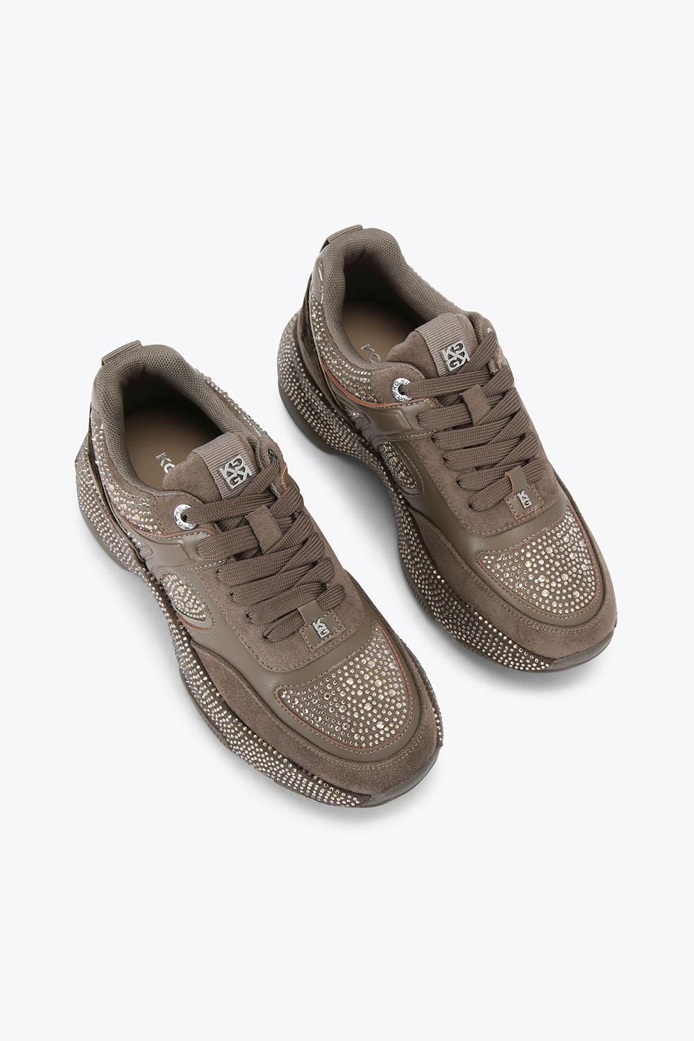 KG Kurt Geiger Lucile Lace Up Gem' Trainers