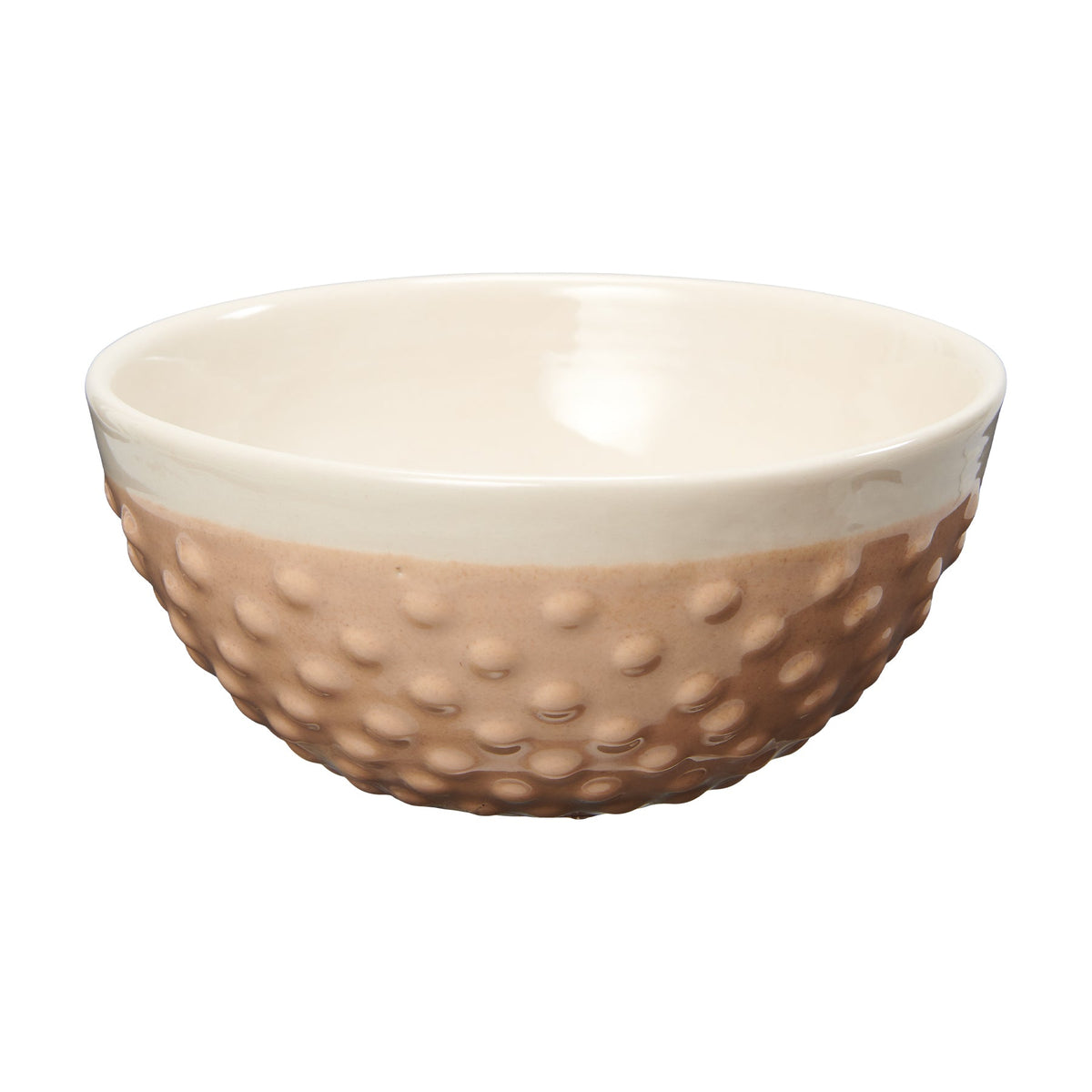 Return to Sender Kom Ø 12 cm poederroze met bubbelmotief