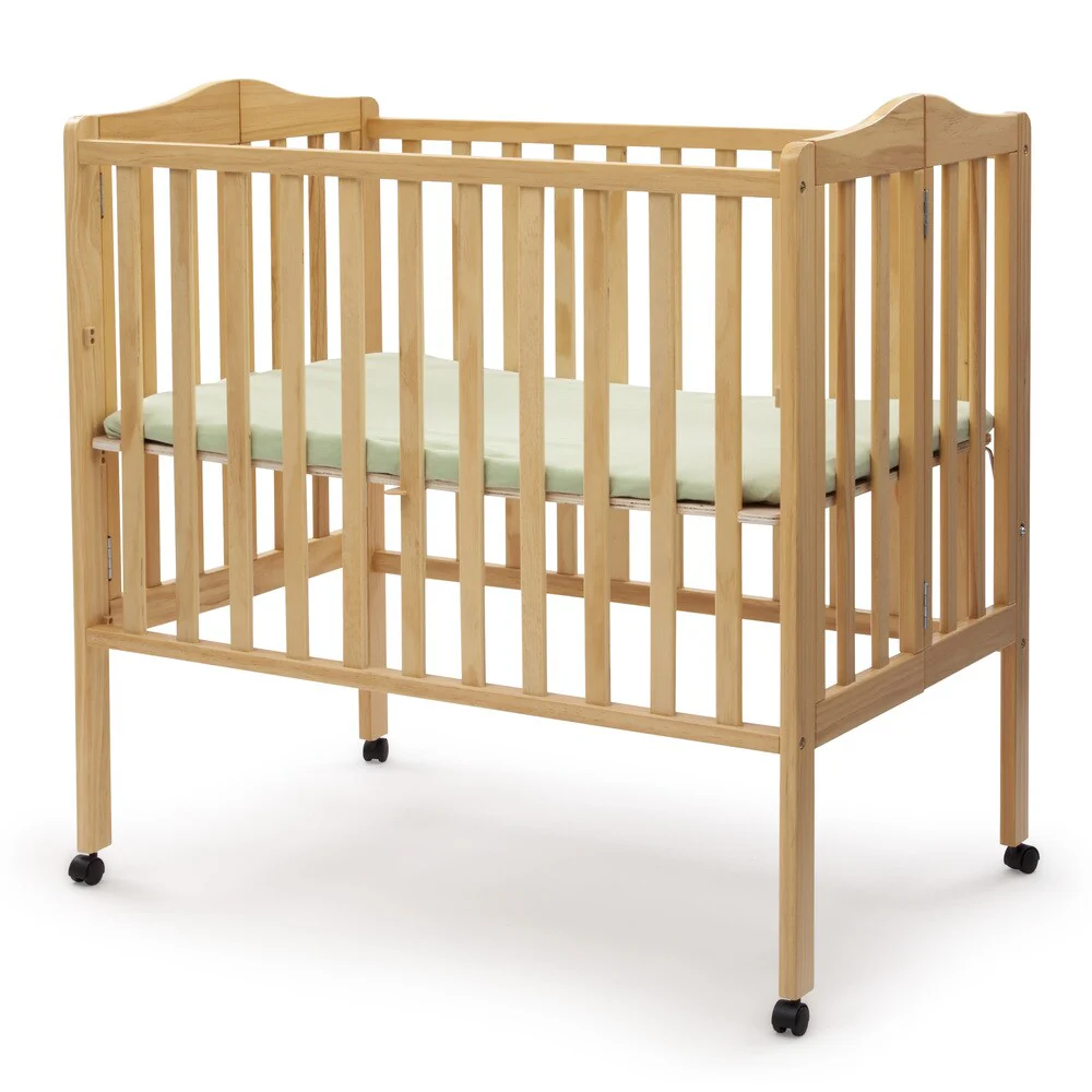 Delta Children Natural Finish Portable Crib