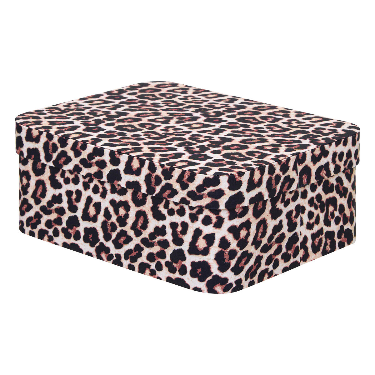 Caixa decorativa leopardo 22x28cm