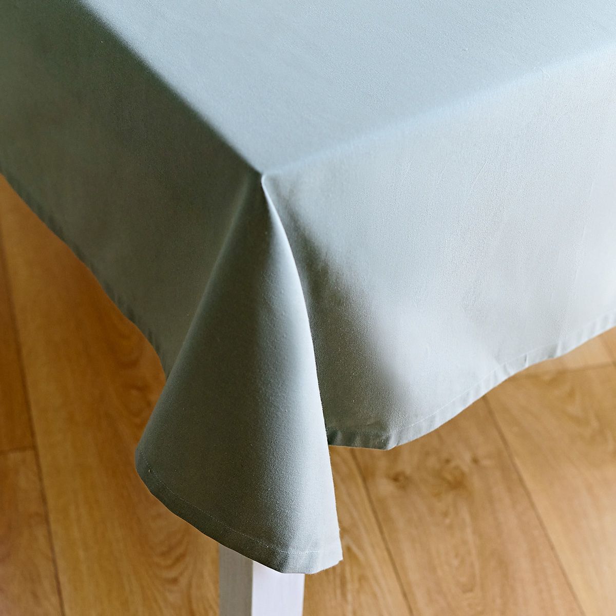 Obrus FARRE bawełniany gładki pistacjowy 130x180cm