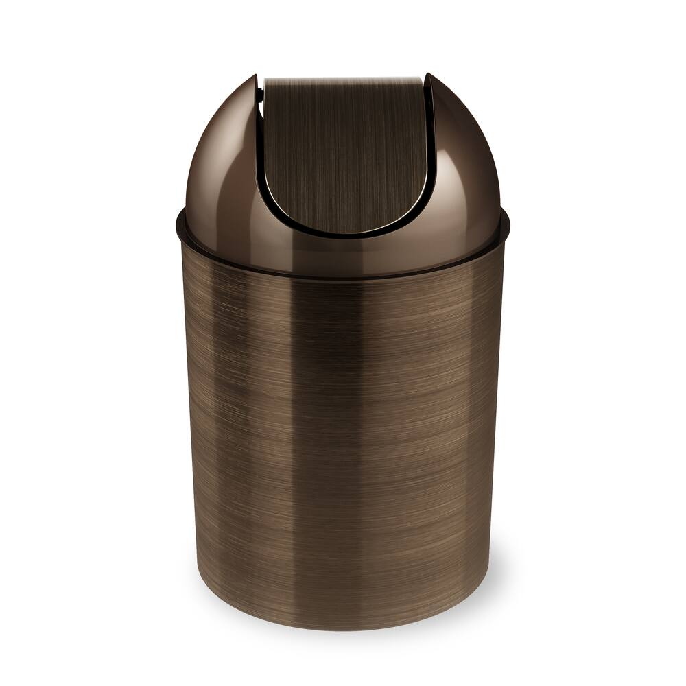 Umbra Bronze Mezzo Trash/Garbage Bin