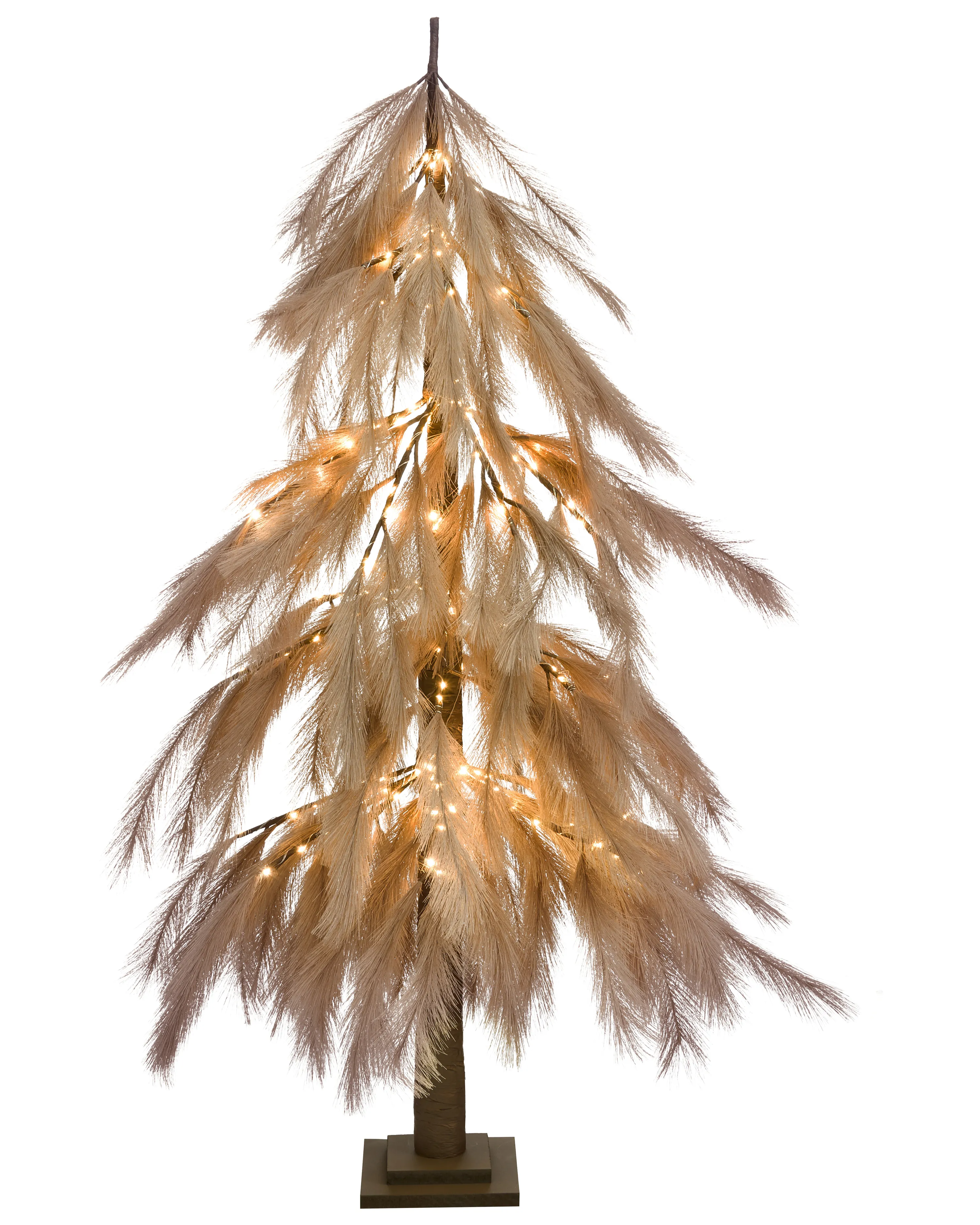 Outdoor Decoration LED BIFROST Christmas Tree 123 cm Beige